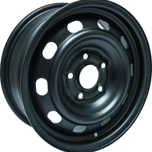 RTX Wheels – Steel Wheel – Black – 15″x6″ 40mm – All weather Wheels – X45166
